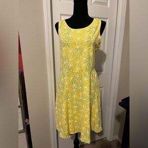 Disney Inside Out Joy yellow dress size XL costume adult ladies